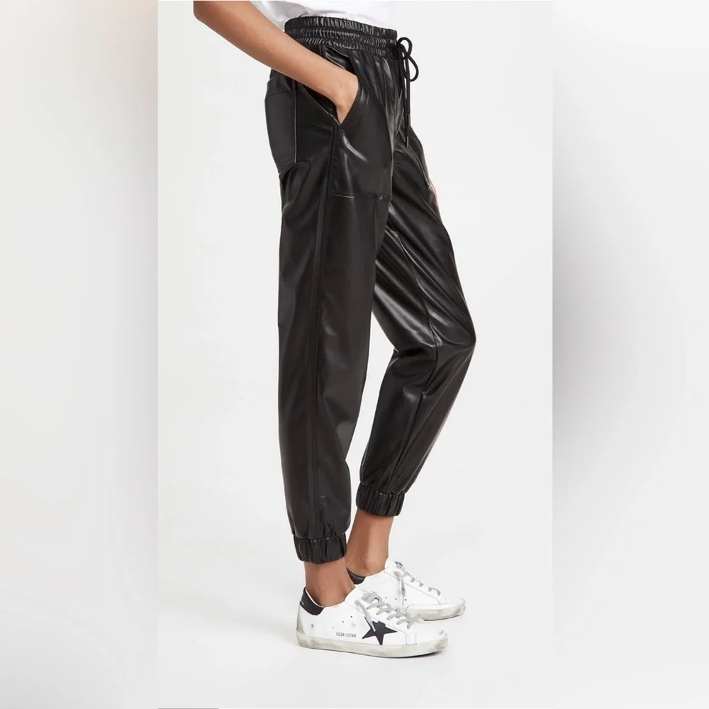 Blank NYC Glossy Faux Leather Jogger - Picture 5 of 6